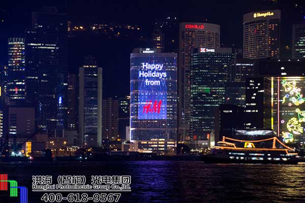 LED光電幕墻，讓您的建筑動(dòng)起來！洪海LED動(dòng)感天幕